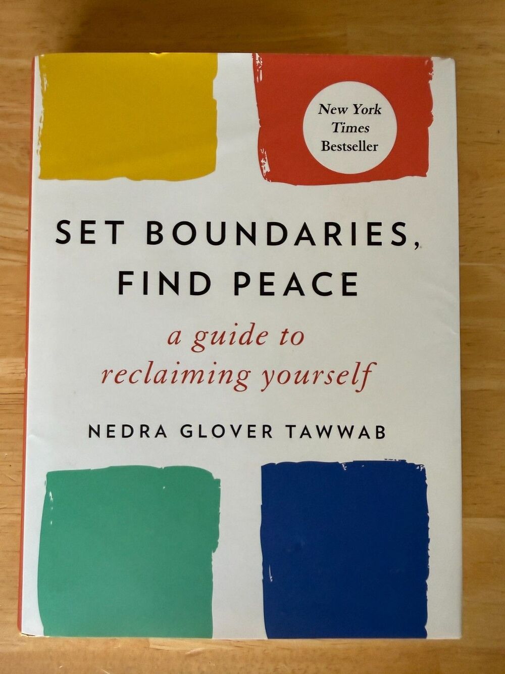 Set Boundaries, Find Peace by Nedra Glover Tawwab Hardcover EXCELLENT Condition